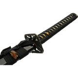 Fire Dragon Katana 1045 Carbon Steel Blade 41 Inch Overall With Black Cord Wrapped Handle For Collectors And Martial Arts Fans by China Made