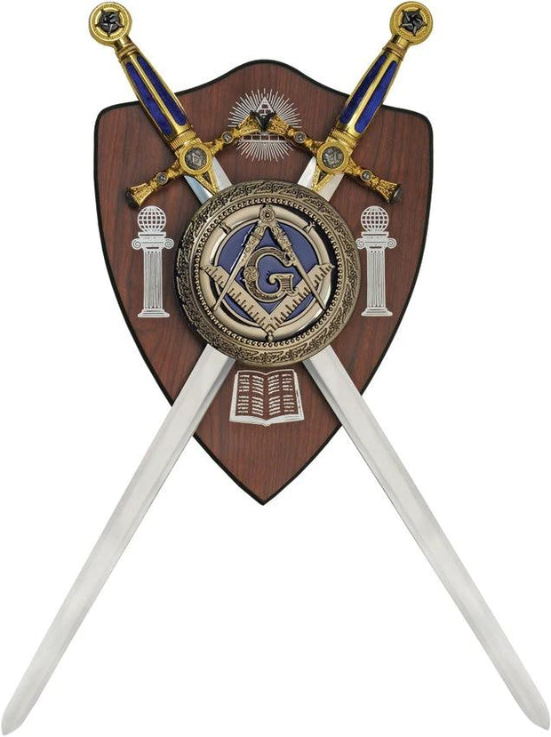 Rite Edge Mason Double Sword Plaque 926996 by Rite Edge