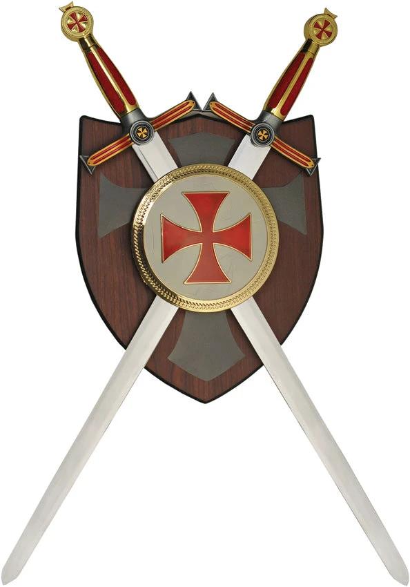 Rite Edge Templar Double Sword Plaque 926997 by Rite Edge