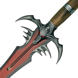 Premium Dragonborn Sword For Collectors 42.5 Inch With 33.75 Inch 3Cr13 Stainless Blade Brown Wood Handle Display Plaque by China Made