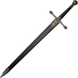 Rite Edge Medieval Crusader Sword - 38 Inch Overall With Satin Finish 420 Stainless Blade by Rite Edge