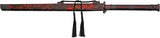 Rite Edge Blood Tide Samurai Sword - Red And Black Manganese Steel Blade With Zinc Handle And Scabbard by Rite Edge