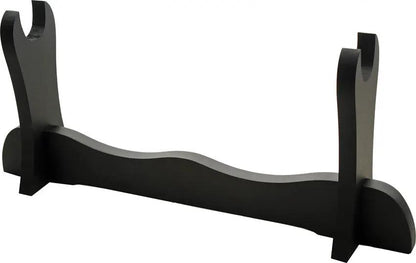 Rite Edge Rising Sun Samurai With Stand - 27 Inch Satin Carbon Steel Blade, Red Cord Wrapped Handle by Rite Edge