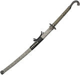 Rite Edge Cobra Samurai - 39 Inch Satin Finish Stainless Blade With Black Cobra Head Pommel by Rite Edge