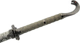 Rite Edge Cobra Samurai - 39 Inch Satin Finish Stainless Blade With Black Cobra Head Pommel by Rite Edge