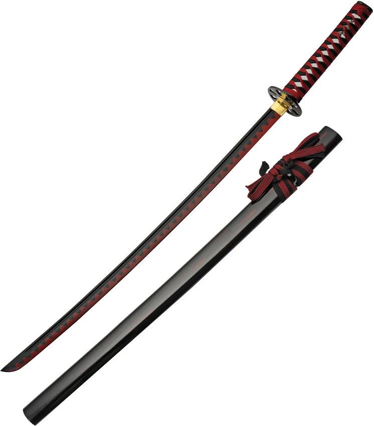 China Made Red Decorative Samurai Sword 927041 by China Made