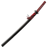 China Made Decorative Samurai Sword Showpiece With 1045 Carbon Steel Blade And Red Cord Wrap For Collectors by China Made
