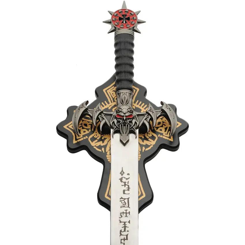 Doom Flayer Sword 43 Inch Display Weapon With Satin Unsharpened Blade Zinc Handle Ideal For Collectors by China Made
