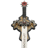 Doom Flayer Sword 43 Inch Display Weapon With Satin Unsharpened Blade Zinc Handle Ideal For Collectors by China Made
