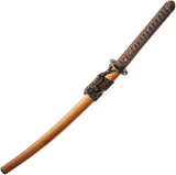 Sakura Samurai Sword Premium 1045 Carbon Steel Blade 41In Cord Wrap Handle For Collectors Black Red Blade Scabbard by China Made