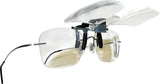 Carson Optics Clip and Flip 1.5x Clip On Reading Magnifier for Home Office and School by Carson Optics