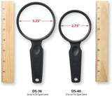 Carson Optics MagniView Handheld Magnifier 4.5x Spot Lens 90mm Main Lens Portable For Crafters by Carson Optics