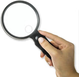 Carson Optics MagniView Handheld Magnifier 4.5x Spot Lens 90mm Main Lens Portable For Crafters by Carson Optics