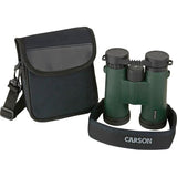 Carson Optics 10x42 Binoculars JR042 Waterproof Fogproof Roof Prism With Large Focus Wheel For Outdoor Enthusiasts by Carson Optics