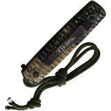 Colonial Auto Ranger Button Lock Automatic Tactical Knife For Outdoor Enthusiasts With Mossy Oak Camo Handle by Colonial