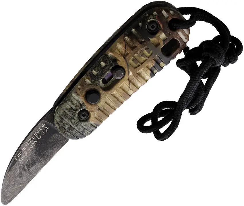 Colonial Auto CKC Series Button Lock 215 Automatic Opening Knife For Outdoor Enthusiasts by Colonial