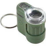 Carson Optics MicroMini Pocket Microscope 20x With Built In UV Light LED Keychain For Students And Hobbyists by Carson Optics