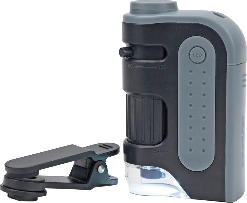 Carson Pocket Microscope MicroBrite 60 120X LED Light Pro by Carson Optics