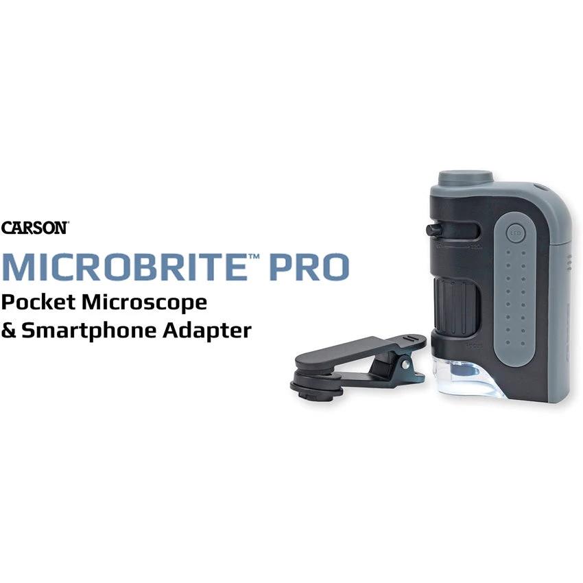 Carson Pocket Microscope MicroBrite 60 120X LED Light Pro by Carson Optics