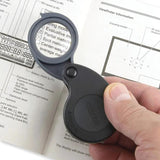 Carson Optics TriView Folding Loupe 15x Three Lens Magnifier With Case For Jewelers And Collectors by Carson Optics