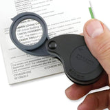 Carson Optics TriView Folding Loupe 15x Three Lens Magnifier With Case For Jewelers And Collectors by Carson Optics