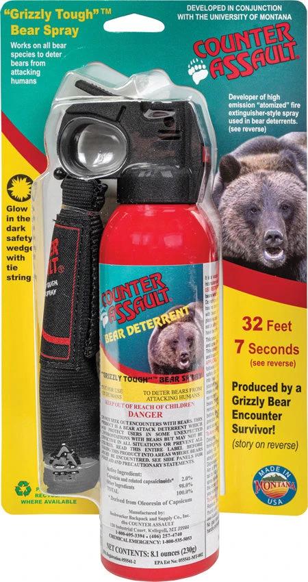 Counter Assault Bear Spray Canister 8.1oz 1506-7025 by Counter Assault