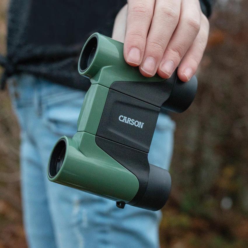 Carson Optics Wild Cat 7x18 Kids Binoculars Pre-Focused Easy to Use for Young Explorers by Carson Optics
