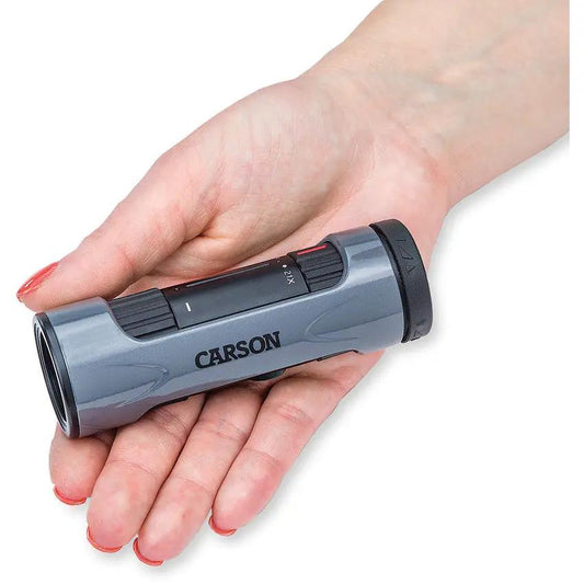 Carson Optics Mono Zoom Monocular 7x21 ZM721 For Outdoor Enthusiasts With Crystal Clear Optics And BAK 4 Prism by Carson Optics