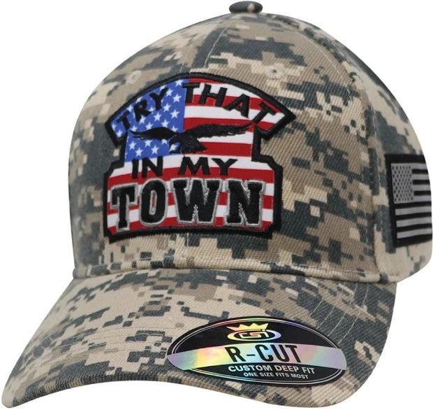 Miscellaneous Hat Try That In My Town Camo STTMTDC by Miscellaneous