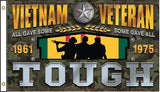 Vietnam Veteran Flags Tough Flag - 3x5 Polyester With Two Metal Grommets Hang Packaged For Easy Display by Flags