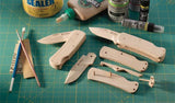 CRKT Nathans Knife Kit Lockback Folding Knife Model For Makers And Students Educational Hands On Project Kit by CRKT