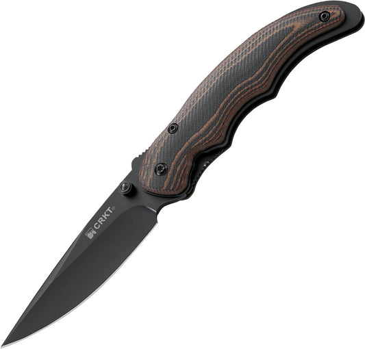 CRKT Endorser Linerlock A/O Black 1105K