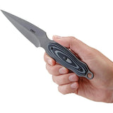CRKT Shrill Tactical Boot Knife Titanium Coated 8Cr13MoV Double Edge Full Tang For Tactical Professionals by CRKT
