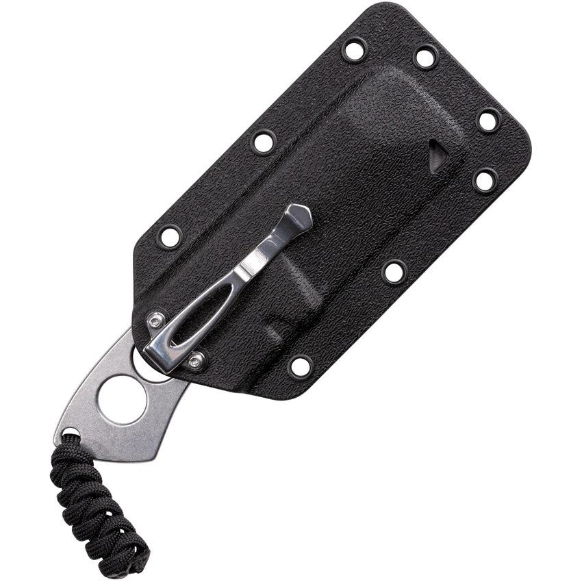 CRKT Razel Chisel Fixed Blade Knife For Outdoors One-Piece Lanyard 5.25in Overall 2in Stonewashed 8Cr13MoV by CRKT