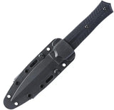 CRKT Xolotl Fixed Blade Knife 2263 With Veff Serrated SK5 Carbon Steel Spear Point Blade For Outdoors by CRKT