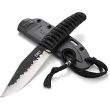 CRKT Nishi Fixed Blade Knife TiNi Coated 8Cr13MoV 4.5 Inch Blade Designed By Lucas Burnley For EDC Enthusiasts by CRKT
