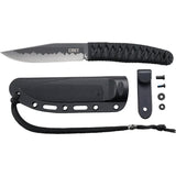 CRKT Nishi Fixed Blade Knife TiNi Coated 8Cr13MoV 4.5 Inch Blade Designed By Lucas Burnley For EDC Enthusiasts by CRKT