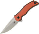 CRKT Fawkes Linerlock A/O Orange 2372 by CRKT
