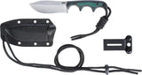 CRKT Minimalist Nessmuk 2376 Neck Knife With D2 Tool Steel Blade Micarta Handle Versatile Sheath For Outdoor Enthusiasts by CRKT