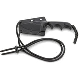 CRKT Minimalist Neck Knife For EDC Fans 2 1/8 Inch Blade Full Tang G10 Handles With Nylon Neck Sheath Belt Clip by CRKT
