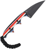 CRKT Minimalist Wharncliffe 2385G EDC Neck Knife With D2 Tool Steel 2in Blade G10 Handle Full Tang Lanyard by CRKT