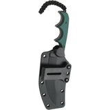 CRKT Minimalist Katana 2394 EDC Knife Bead Blast 8Cr13MoV Full Tang Green Resin Handle by CRKT