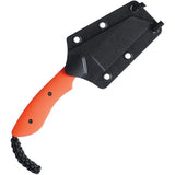CRKT SPIT Fixed Blade Knife 2399 For Outdoor Enthusiasts Orange G10 Handle 2.25 Inch 8Cr13MoV by CRKT