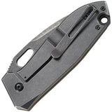 CRKT Heron Framelock Folding Knife 8Cr14MoV Steel Tan G10 Handle With Carbon Fiber Inlay EDC Enthusiasts by CRKT