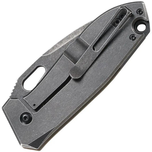CRKT Heron Framelock Folding Knife 8Cr14MoV Steel Tan G10 Handle With Carbon Fiber Inlay EDC Enthusiasts by CRKT