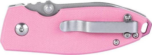CRKT Squid Button Lock Rose Folding Knife For EDC Enthusiasts 2.25in Blade Rose G10 Handle Pocket Clip by CRKT