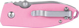 CRKT Squid Button Lock Rose Folding Knife For EDC Enthusiasts 2.25in Blade Rose G10 Handle Pocket Clip by CRKT