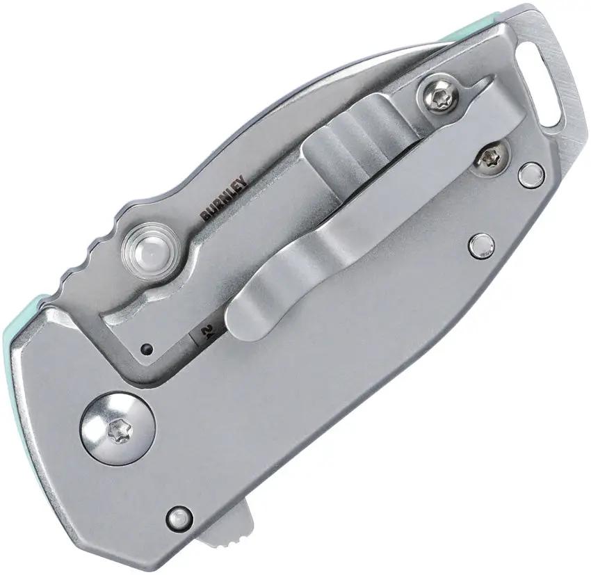 CRKT Squid Compact Framelock Assisted Opening Knife EDC D2 Blade Tiffany Blue G10 Handle by CRKT