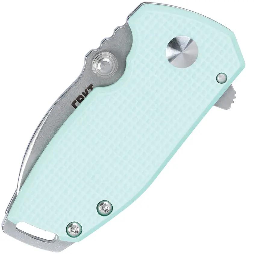 CRKT Squid Compact Framelock Assisted Opening Knife EDC D2 Blade Tiffany Blue G10 Handle by CRKT