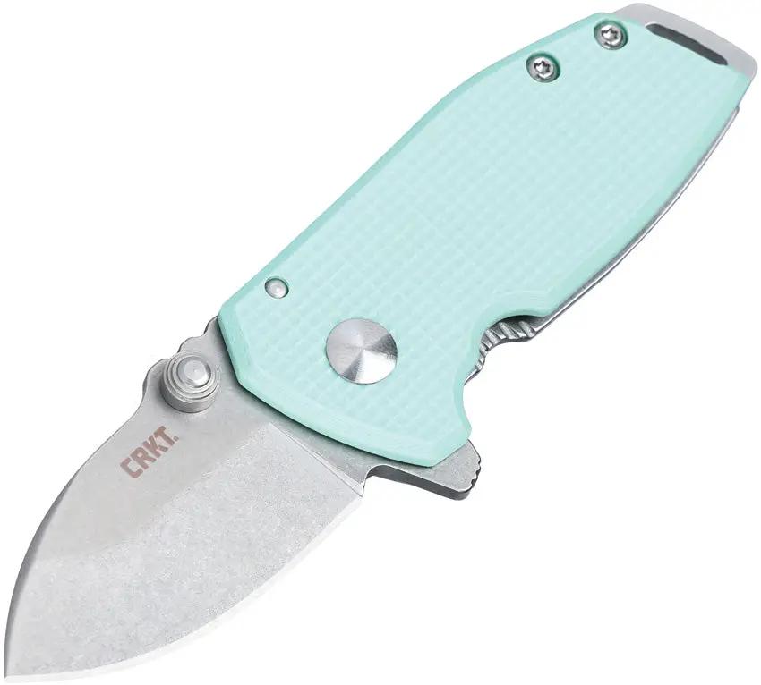 CRKT Squid Compact Framelock Assisted Opening Knife EDC D2 Blade Tiffany Blue G10 Handle by CRKT